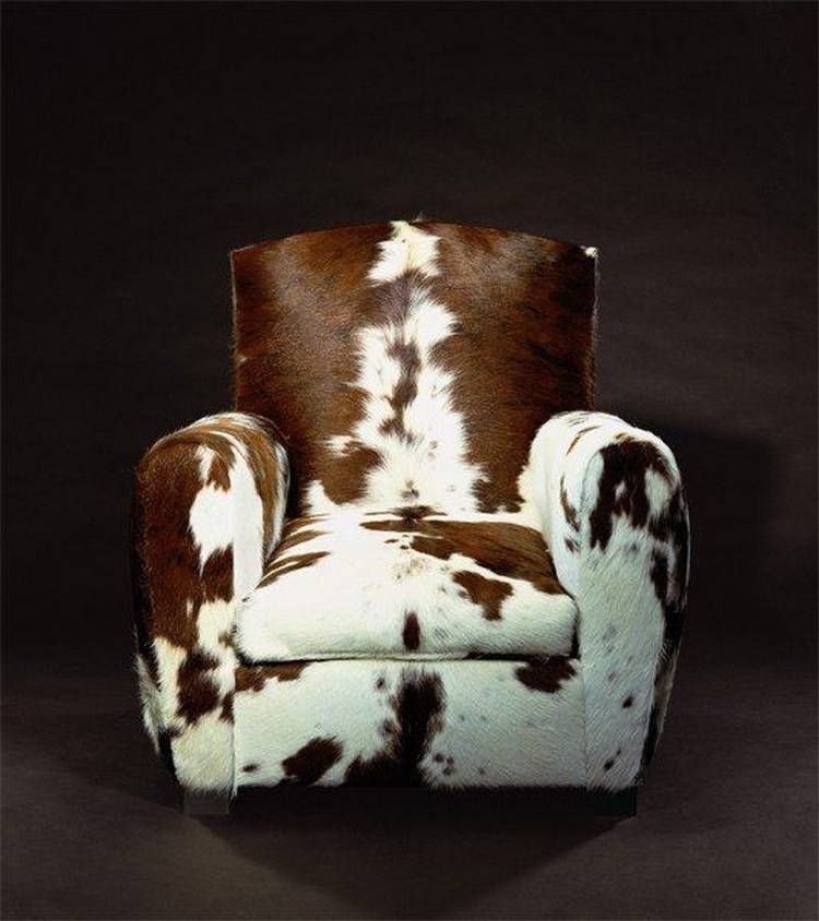 Cowhide chair 2