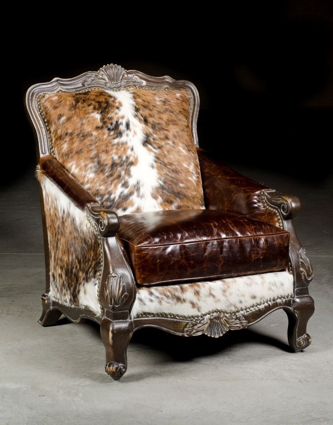 Cowhide chair 41