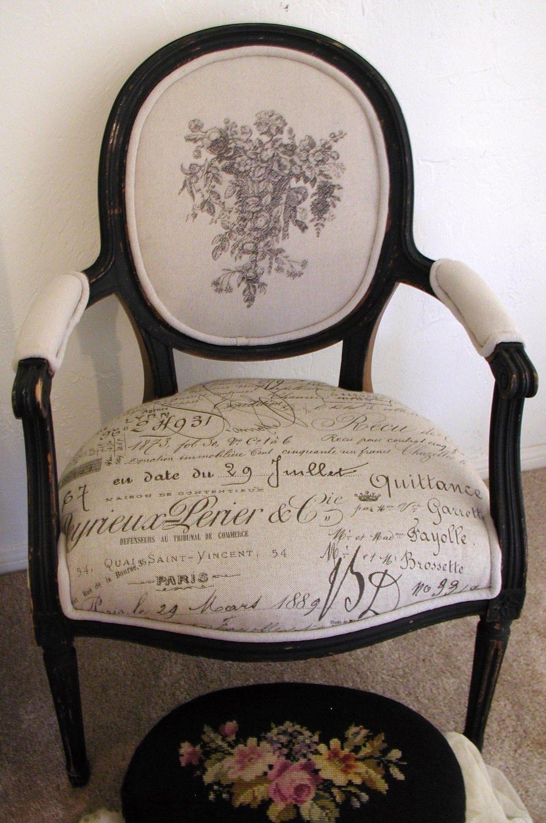 French upholstered chairs