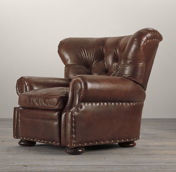 Nailhead club chair 4