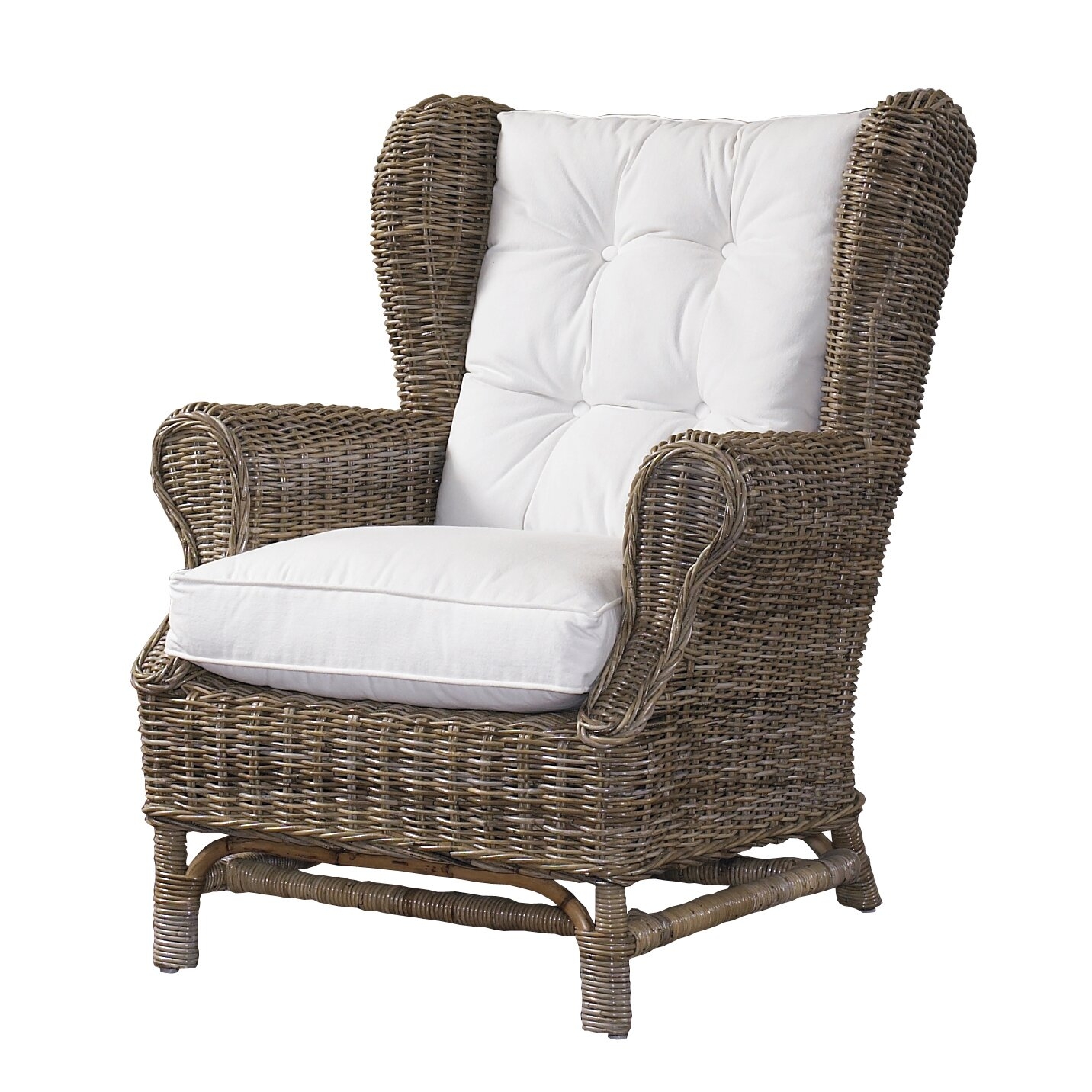 Northern nautical padmas plantation kubu wingback chair
