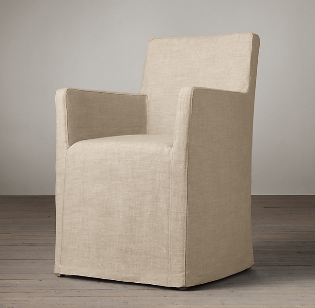 Skirted arm chair 1
