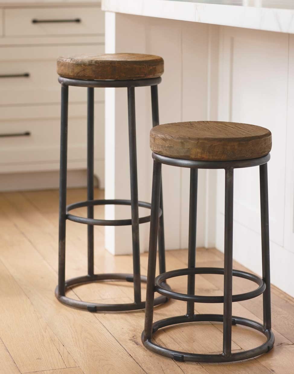 Vintage industrial bar stools 2