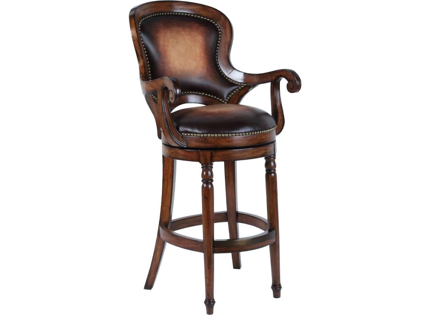 Bar stools with arms and back