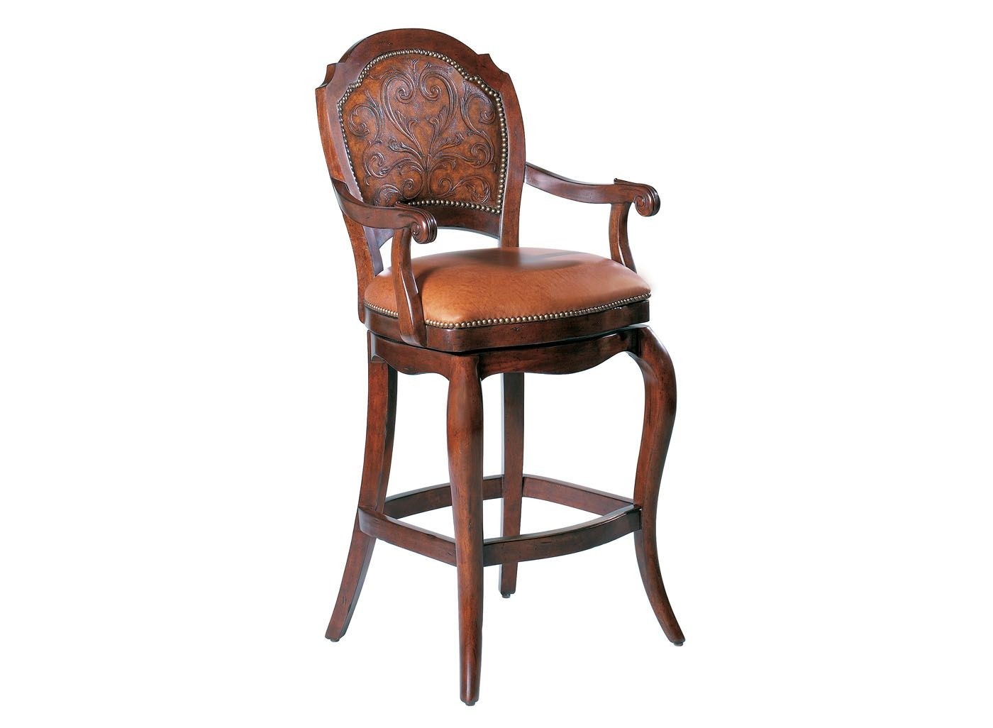 Counter stools with arms