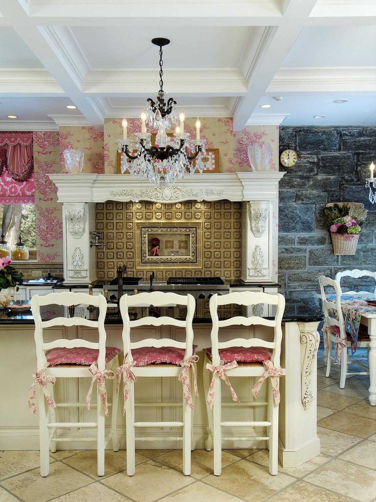 French country bar stool