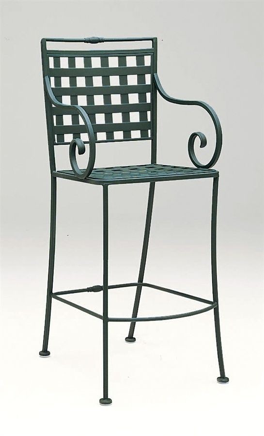 Iron bar stools