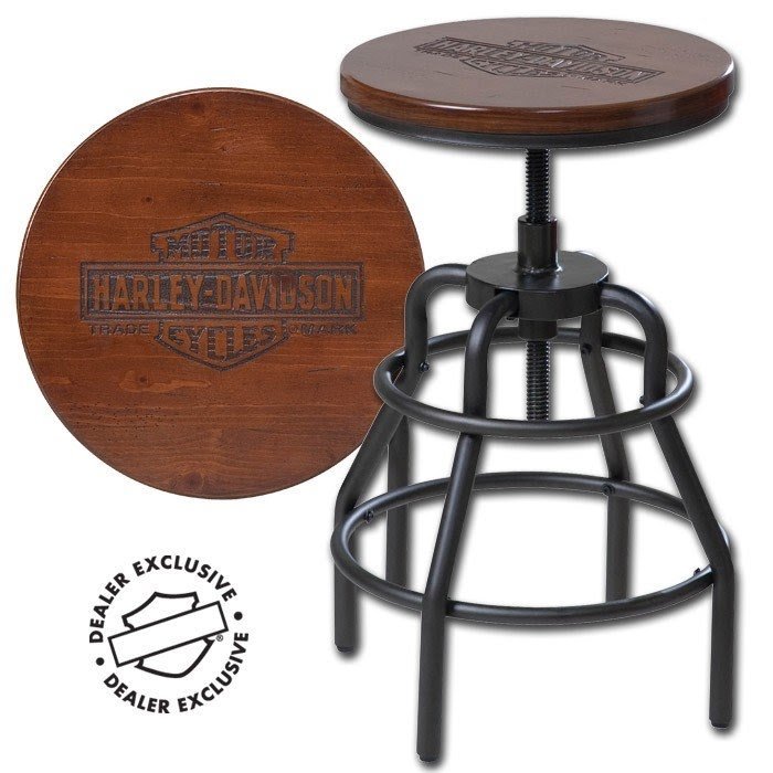 Motorcycle bar stools 2