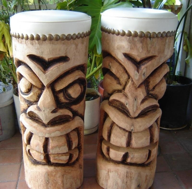 Tiki bar stools 1