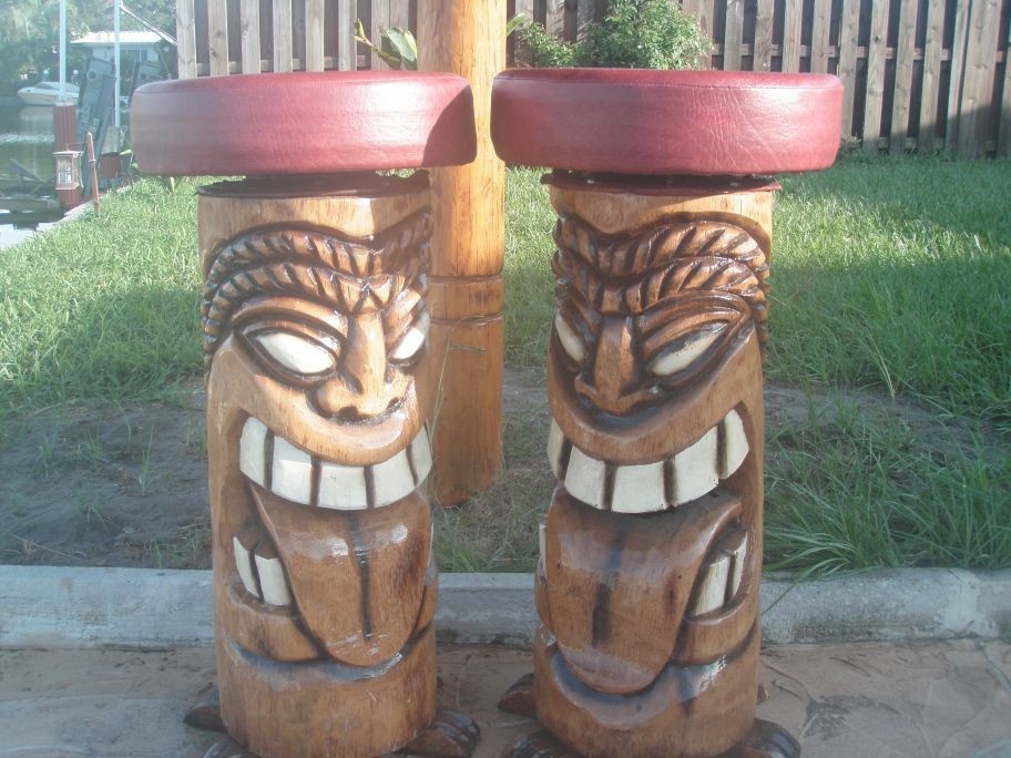 Tiki bar stools 2