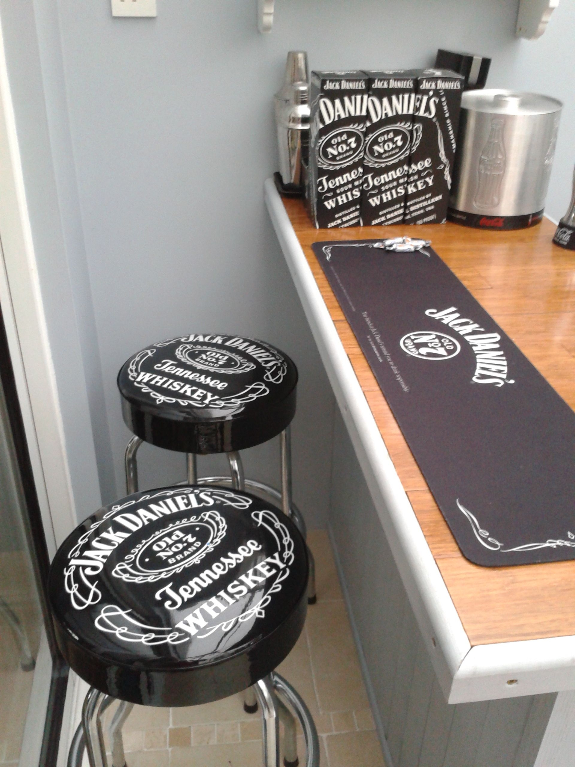Jack daniels bar stools