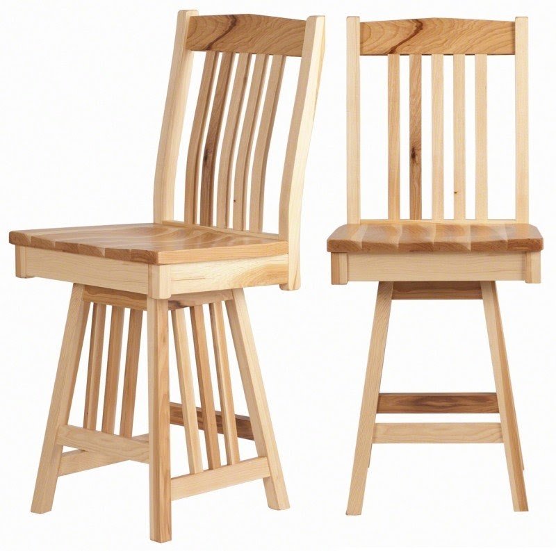 Raised mission barstools dining barstool in the raised mission style