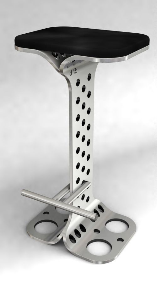 Twelve barstool by michael stolworthy