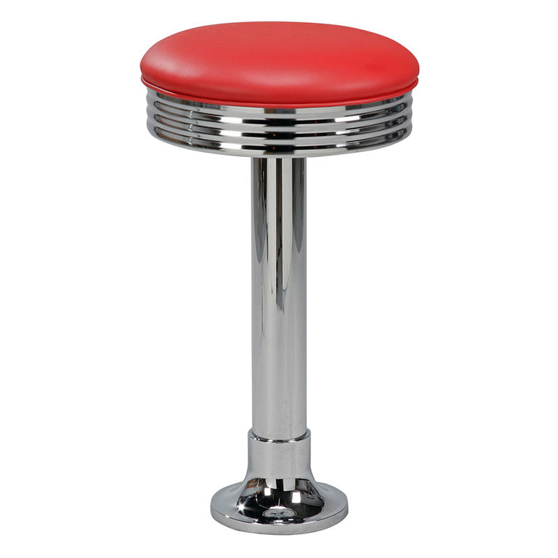 Bolt down bar stools