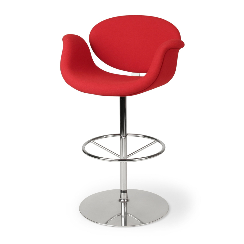 Artifort little tulip bar stool by pierre paulin 1