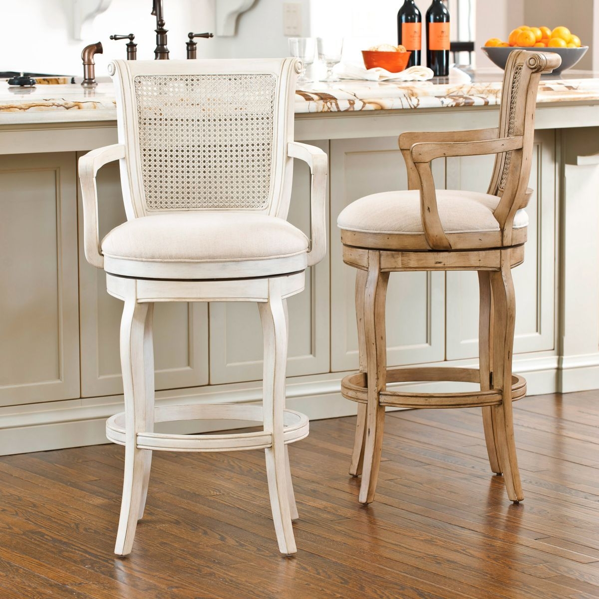 Ballard swivel bar stools