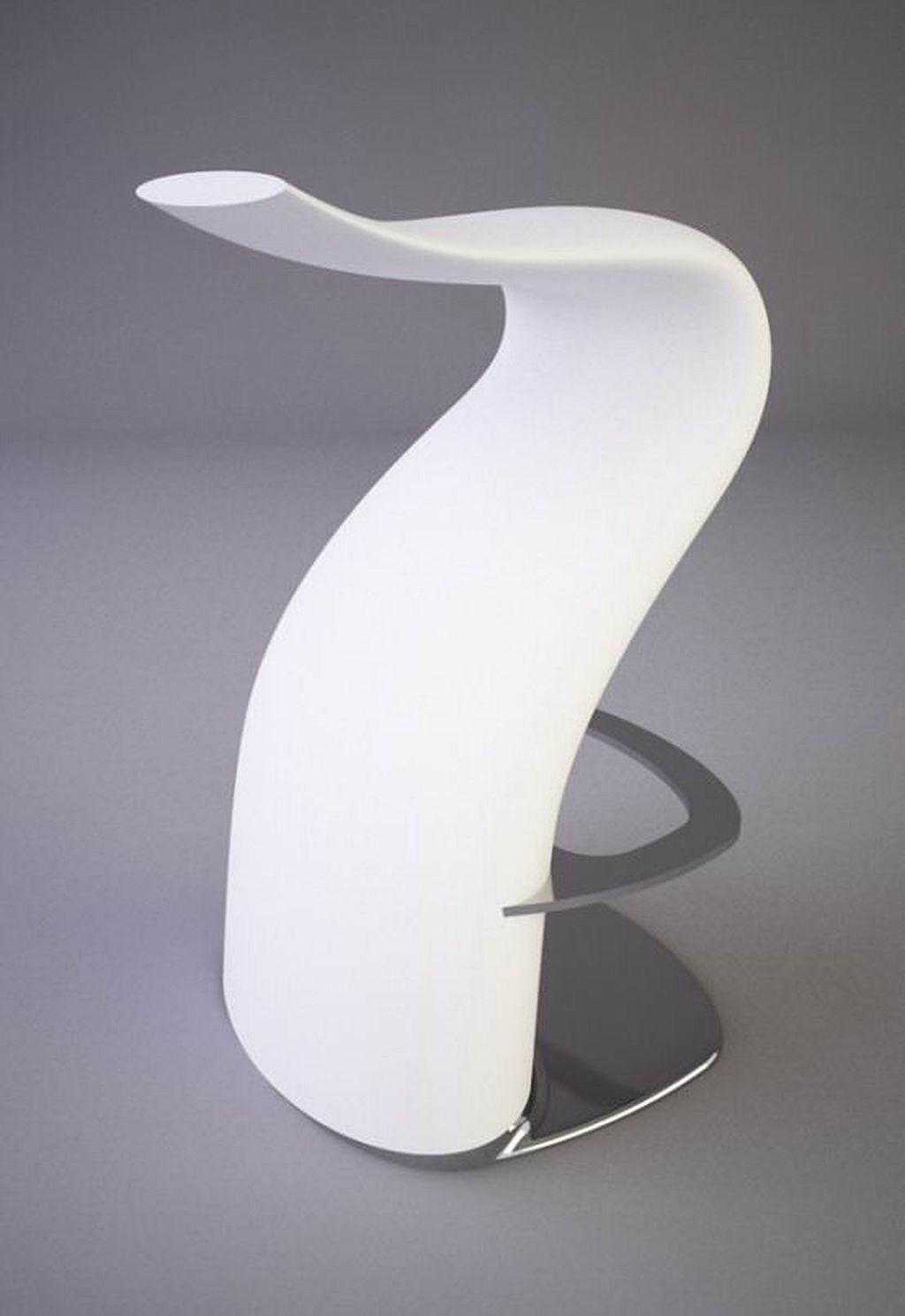 Ultra modern and stylish bar stools that remind numbers digsdigs