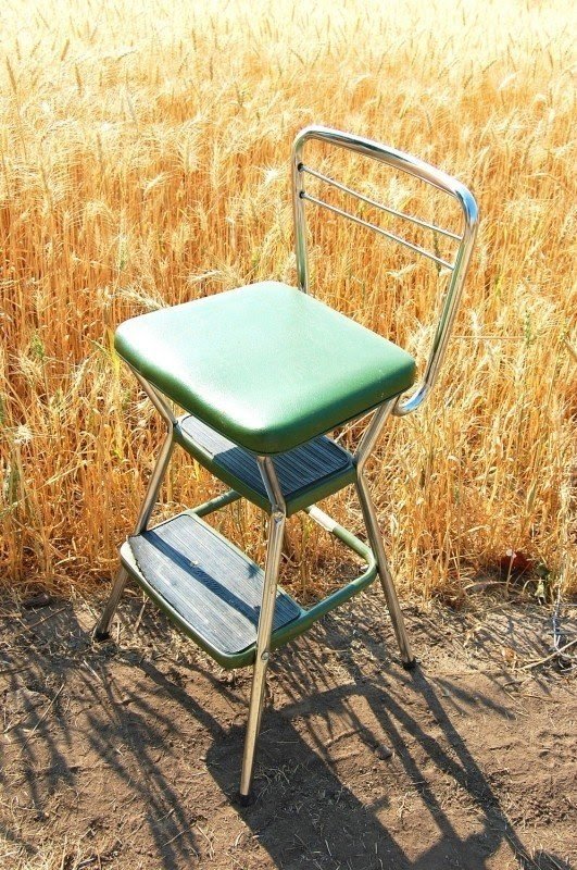 Chrome step stool 6