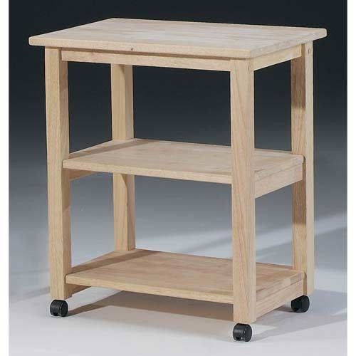 Printer stand wood