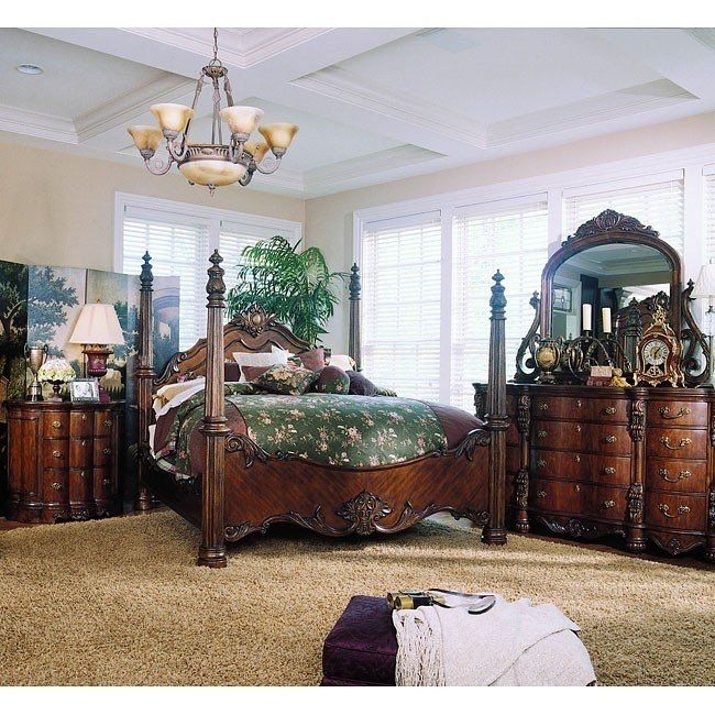 Pulaski edwardian poster bed