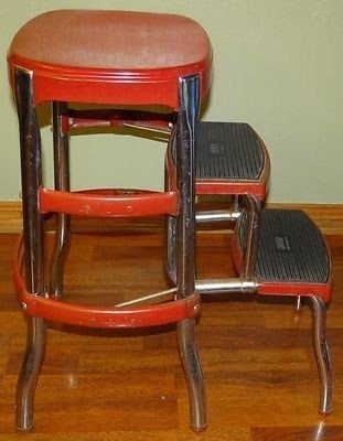 Step stool high chair