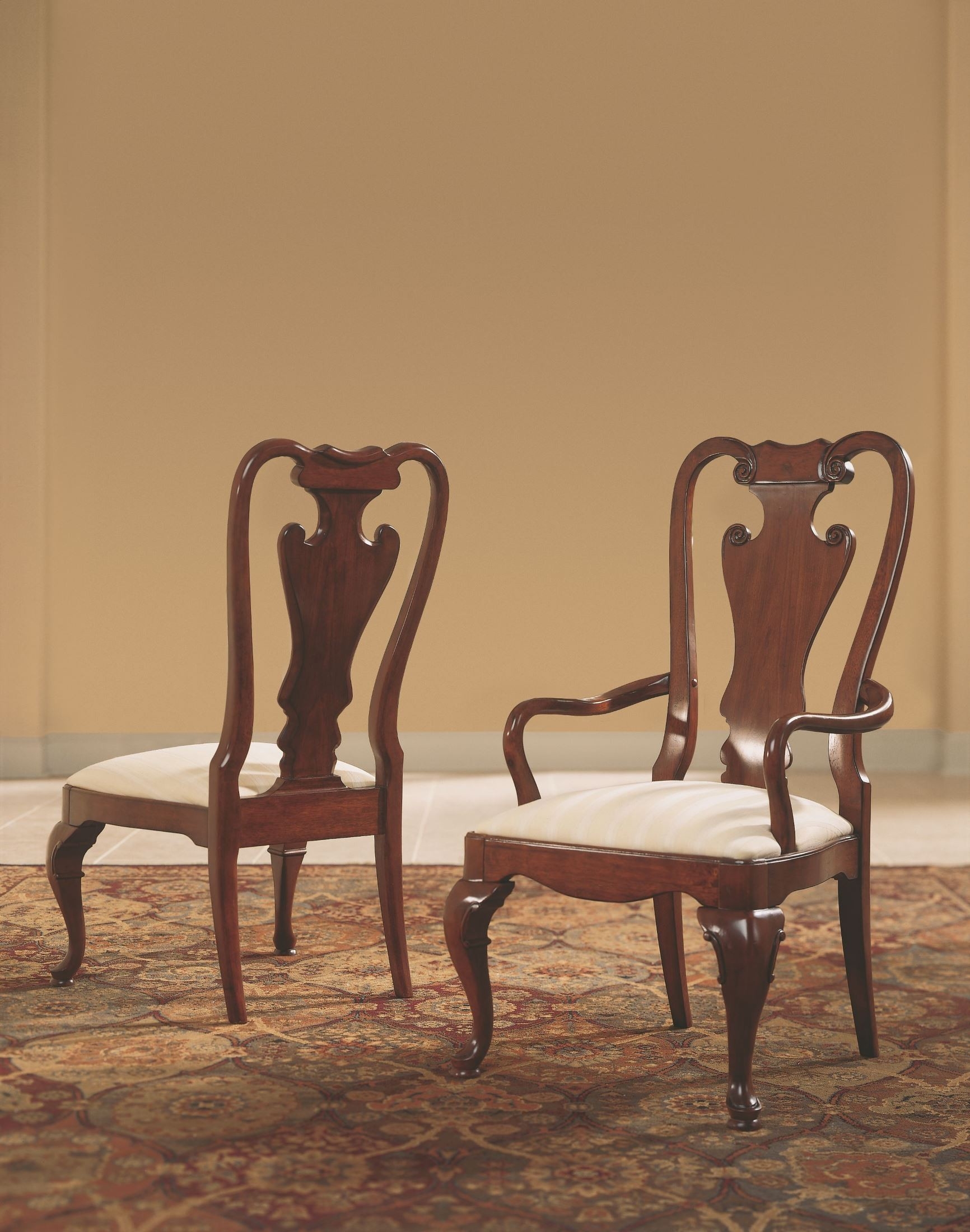 American Drew 792636 Cherry Grove 45th Splat Back Side Chair in Classic Antique Cherry 792636