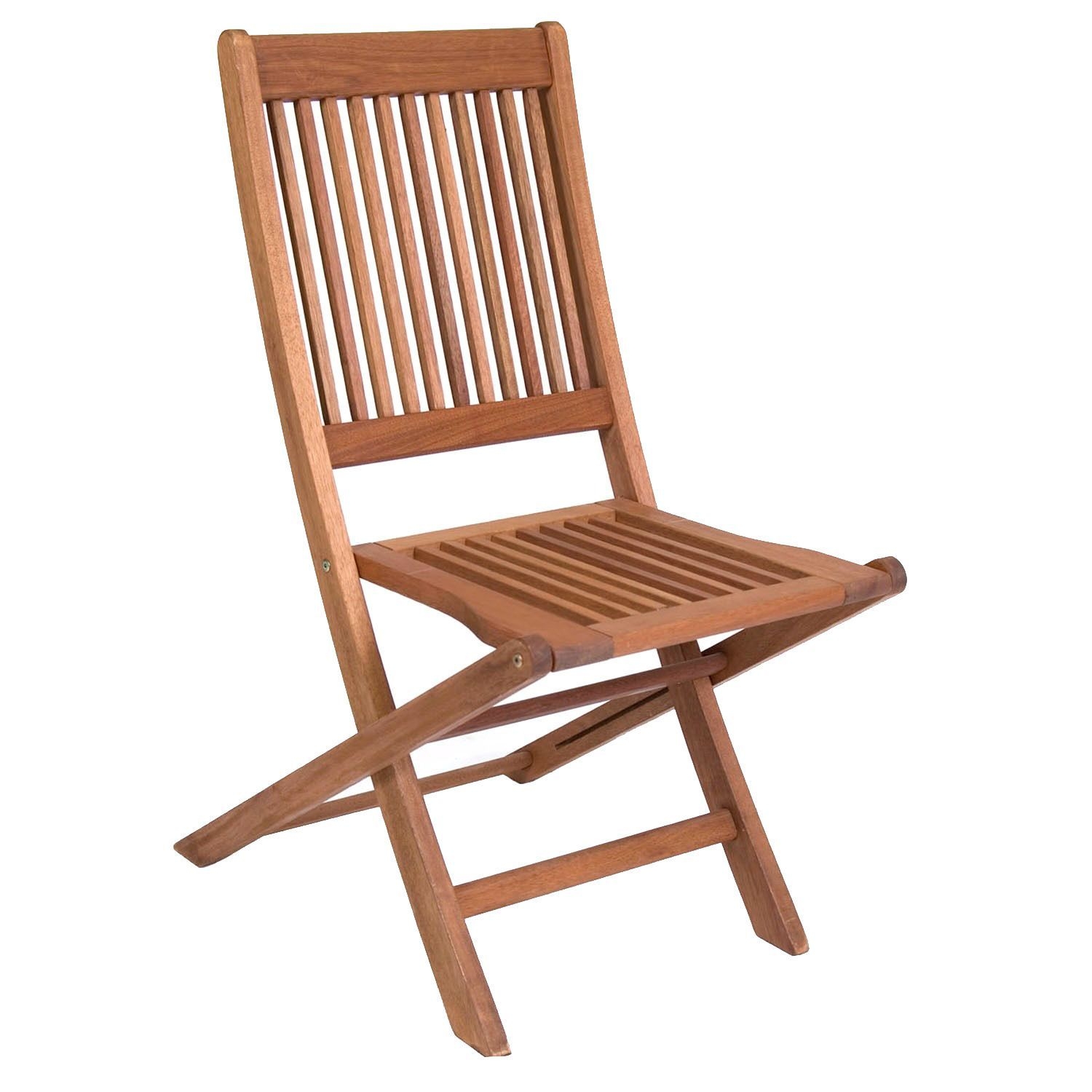 Amazonia Ipanema 2-Piece Folding Eucalyptus Chair