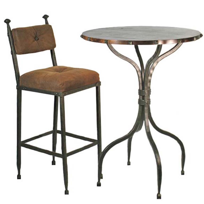 Forest Hill Counter Stool (padded back) - 25-in. Seat Height