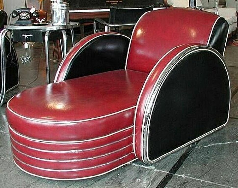 Art deco armchair