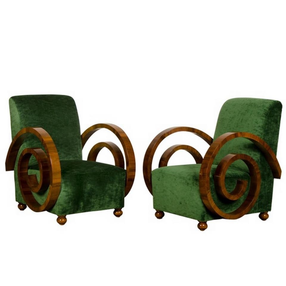 Art deco chairs
