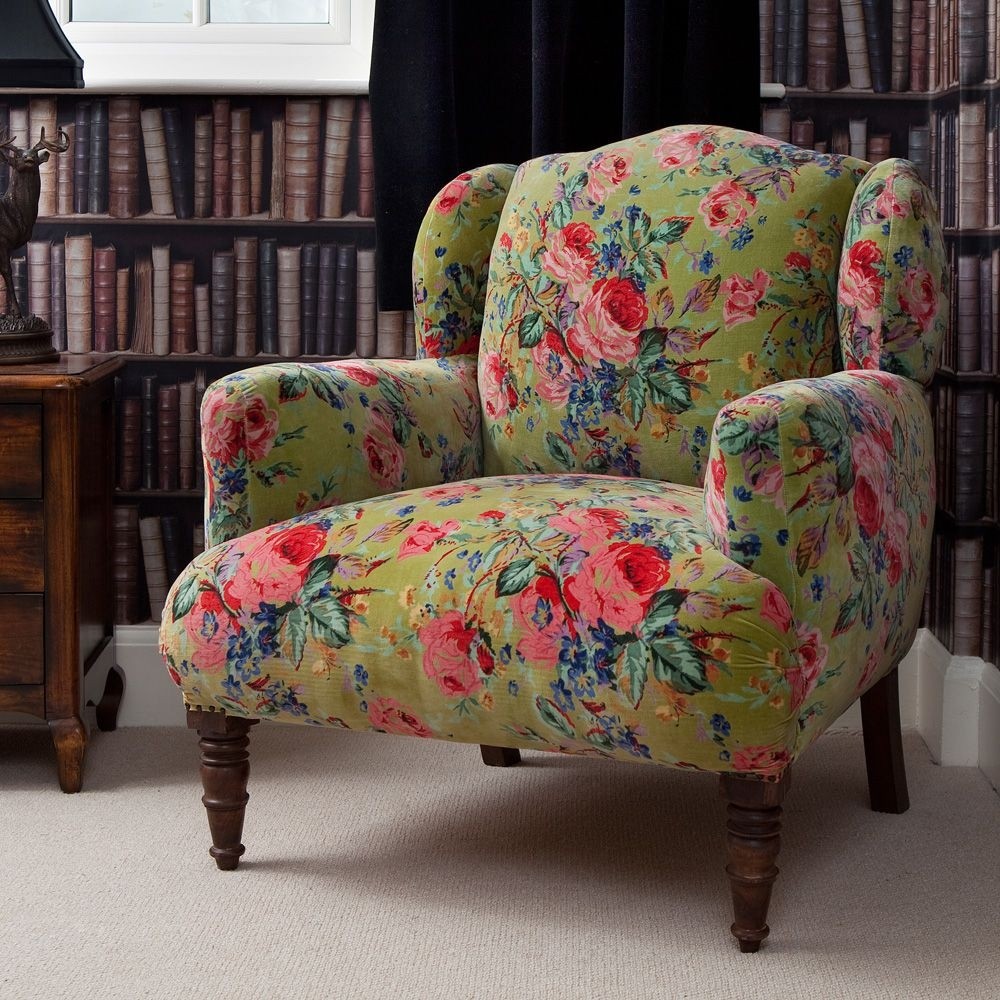 Floral armchairs 1