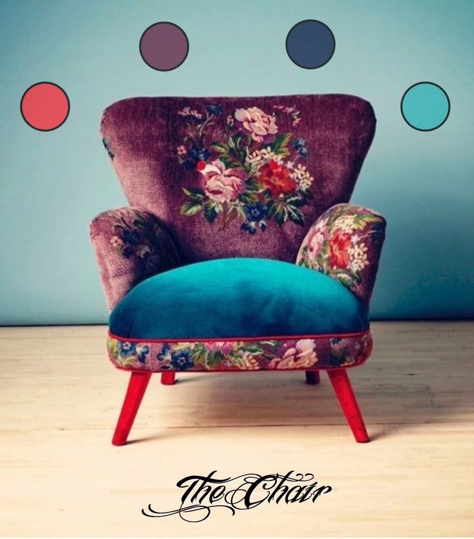 Gobelin armchair plymouth pink