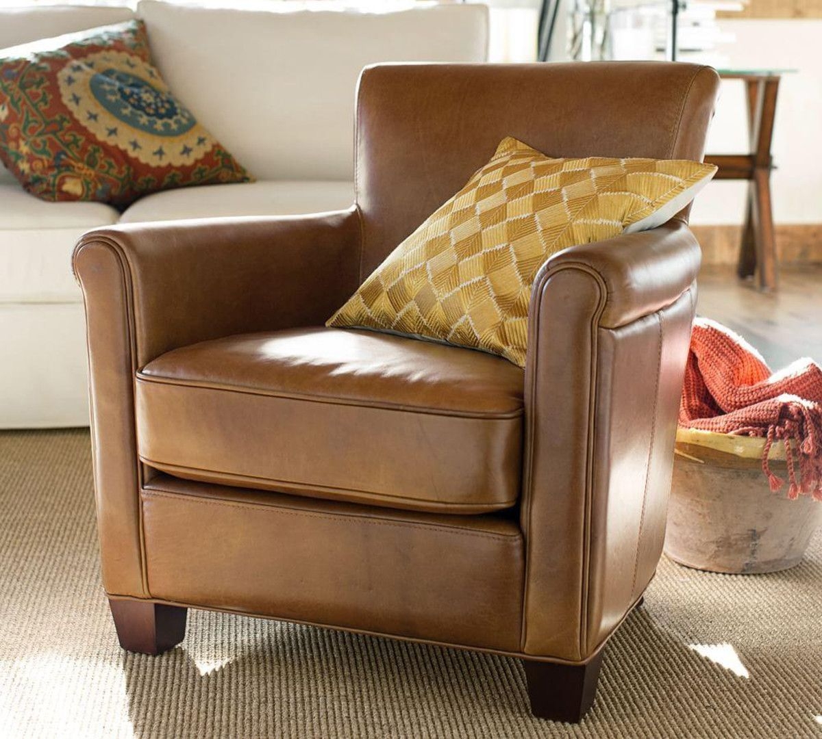 Irving Professor Leather Armchair