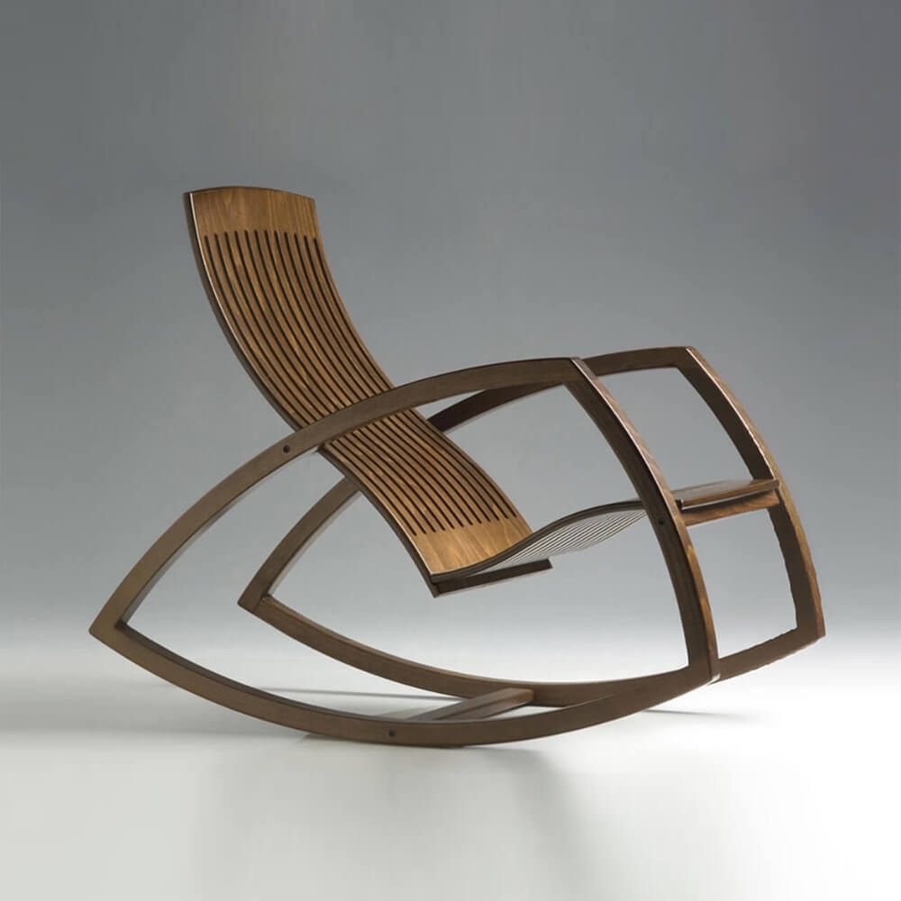 Modern outdoor rocking chair