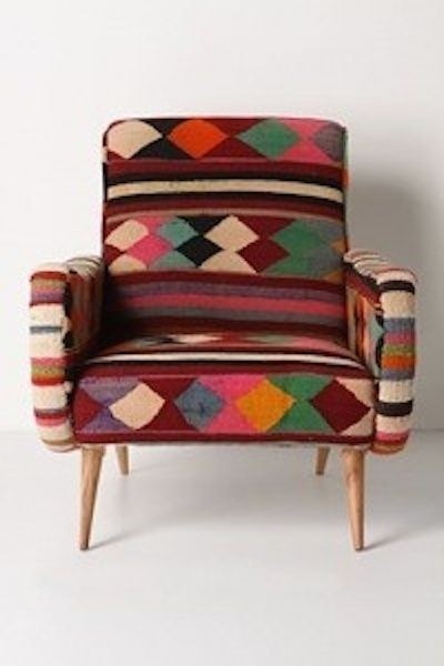 Patchwork upholstery fabric