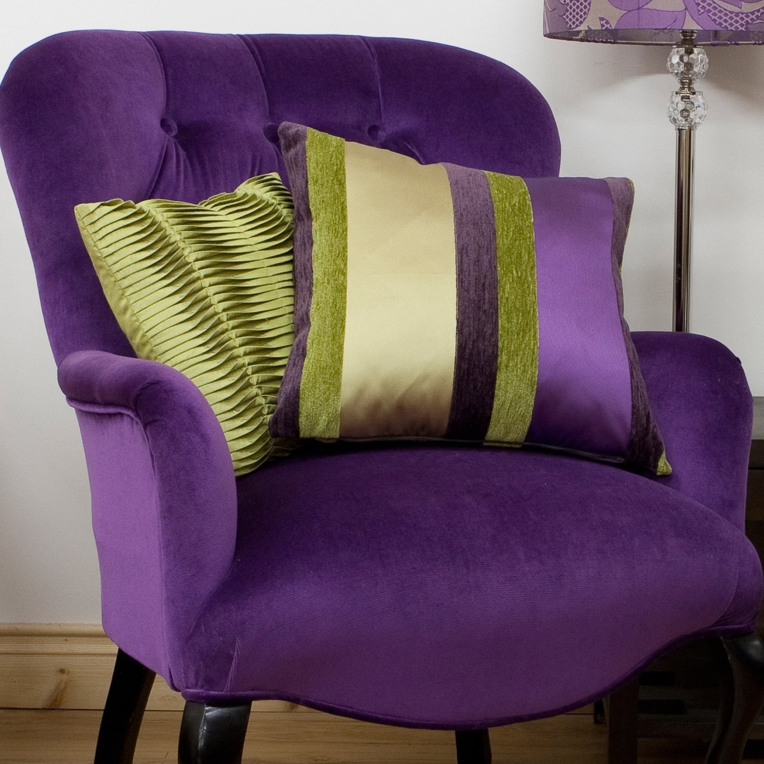 Purple armchairs 1