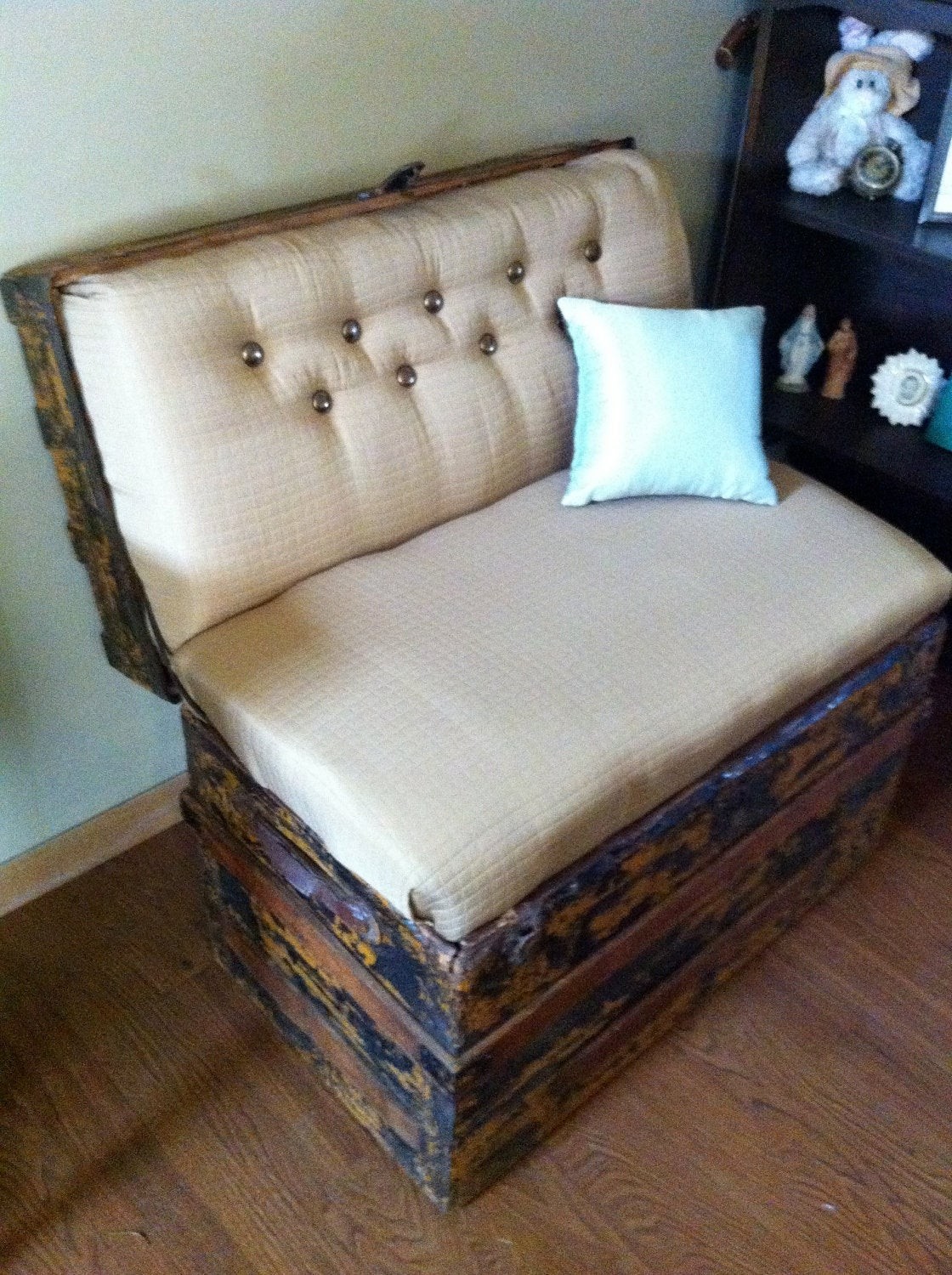 Vintage Trunk Bench Seat