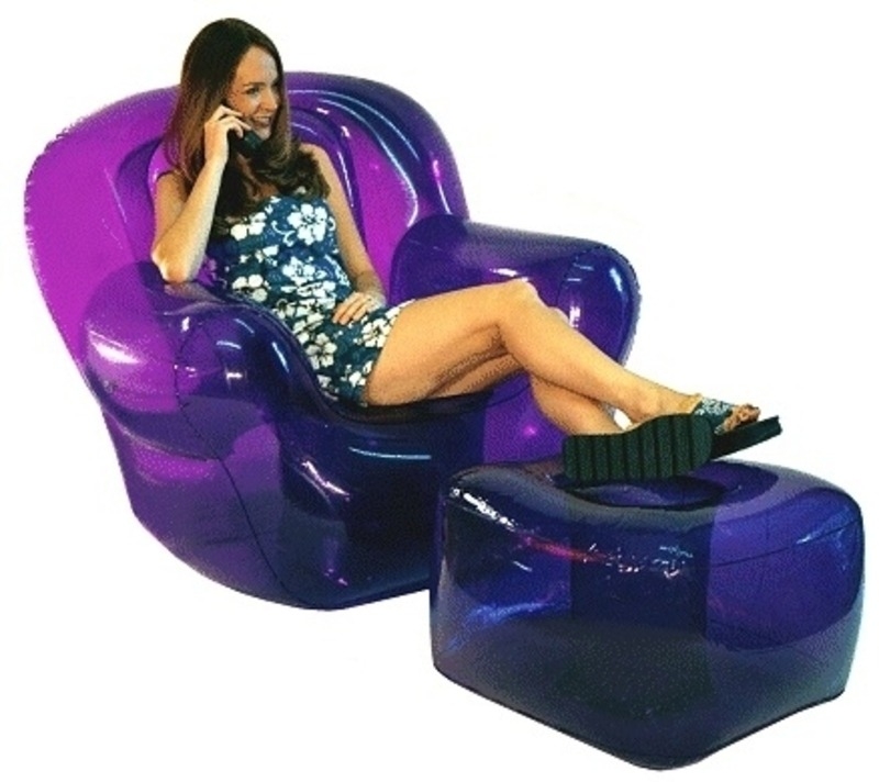 Blow up chairs 1