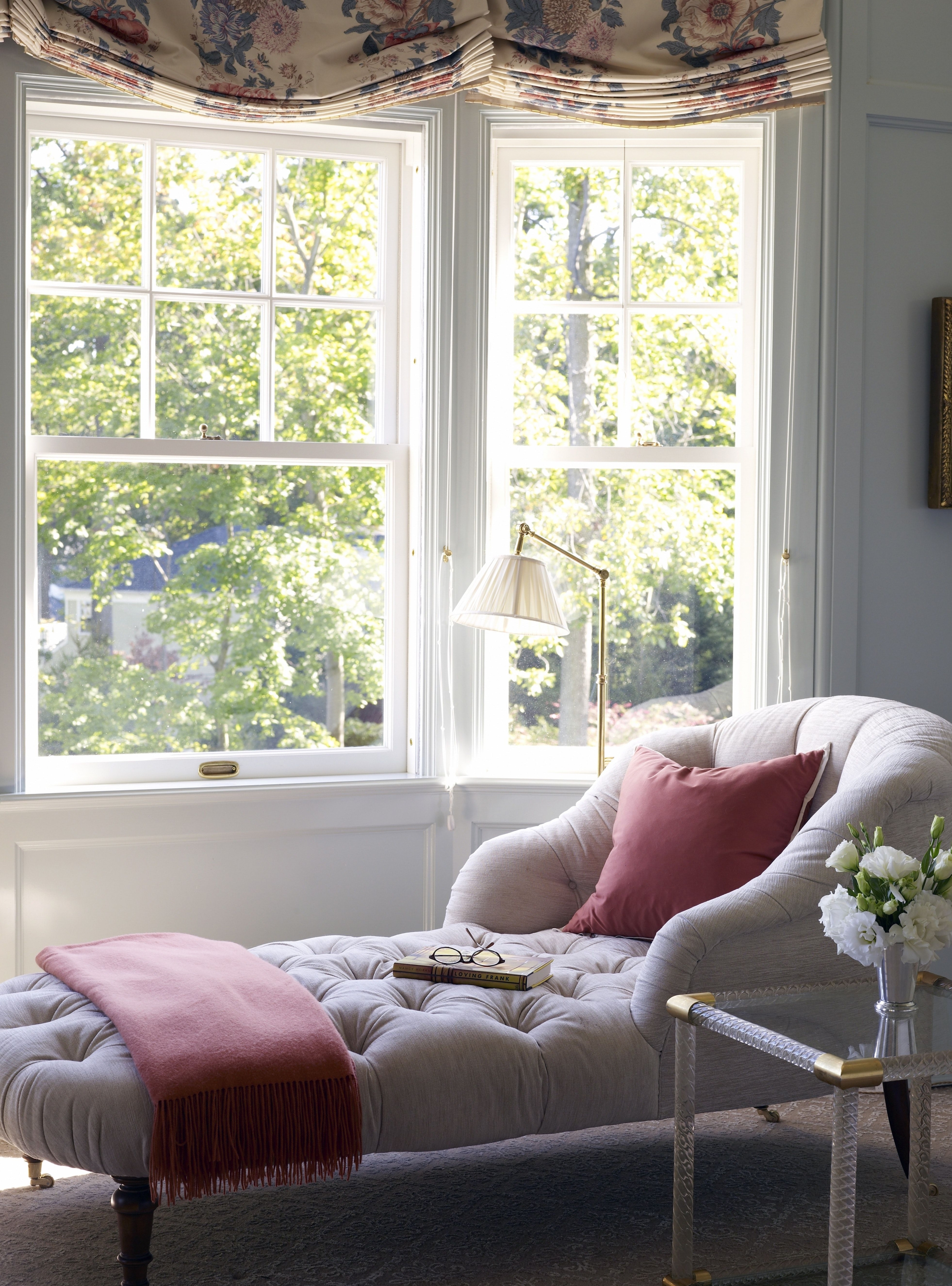 Chaise lounge tufted