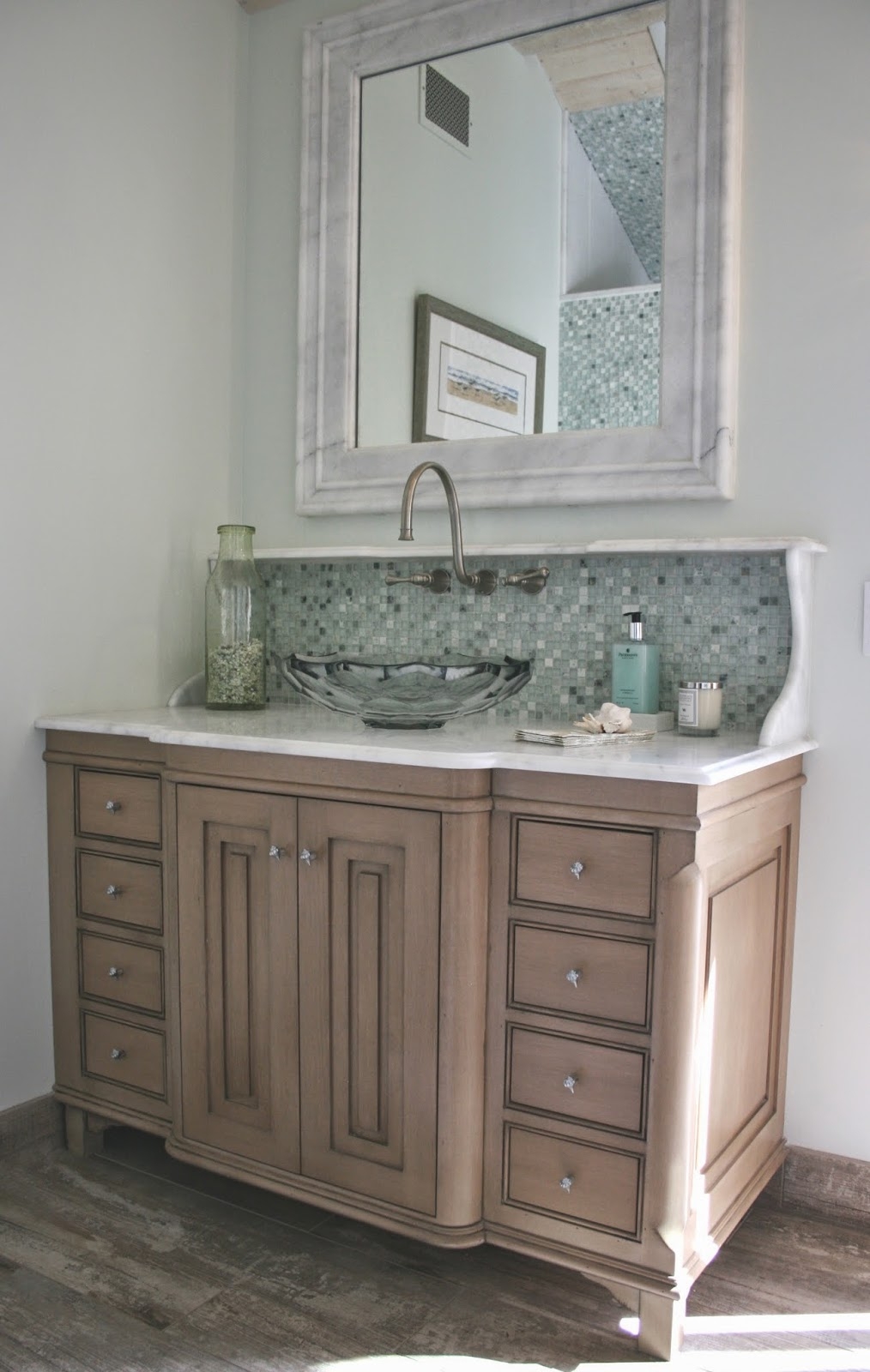 Coastal bathroom vanities