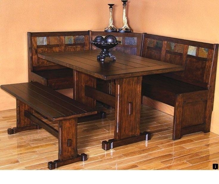 Corner banquette seating