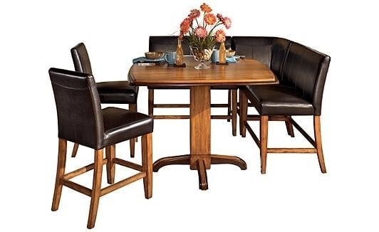 Corner pub table