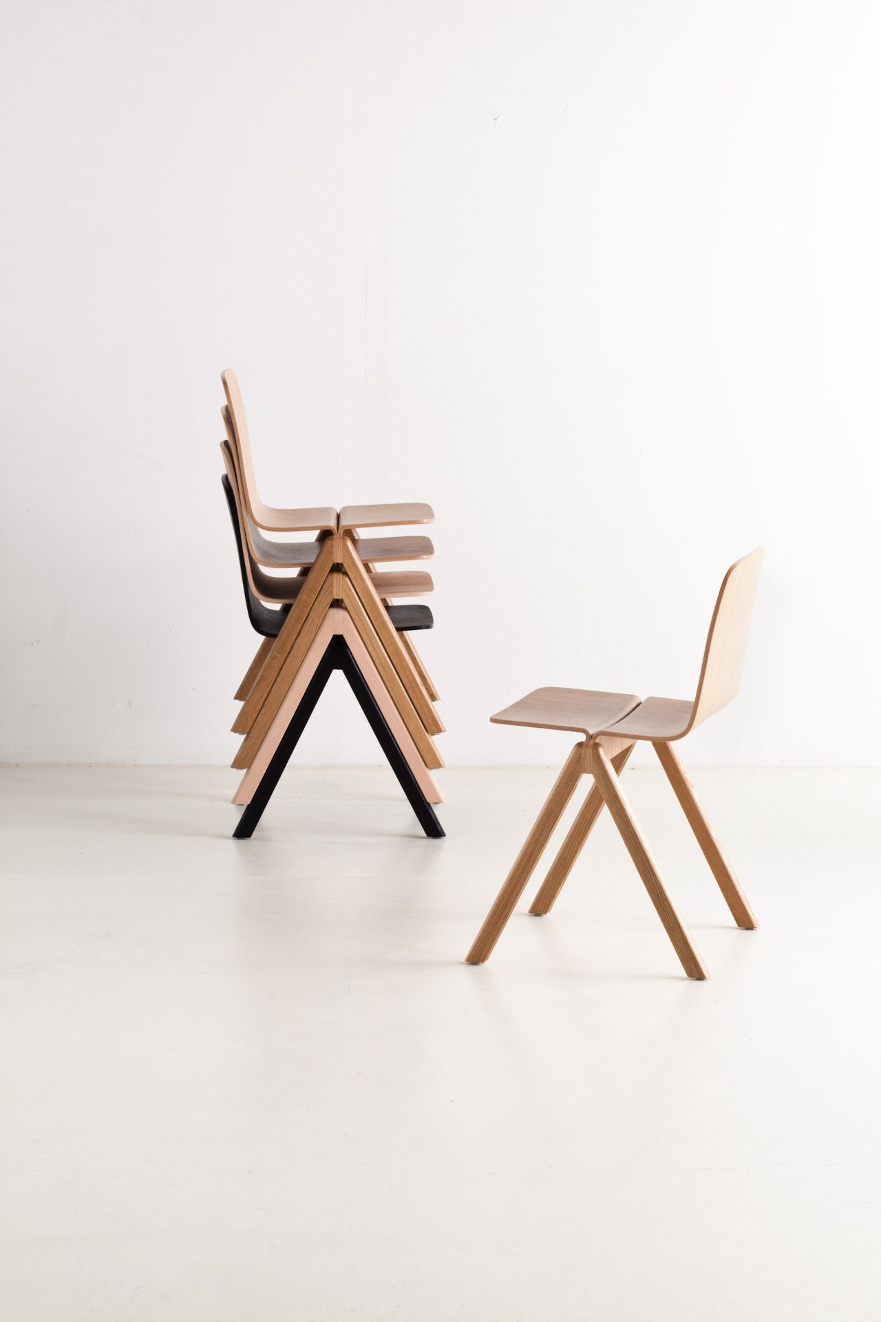Stackable chairs