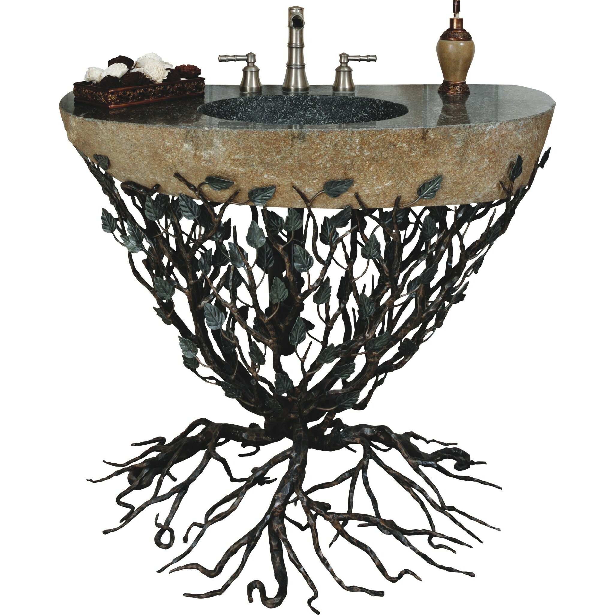 Unusual pedestal sinks