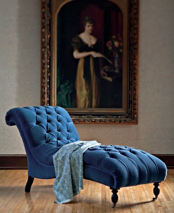 Victorian style chaise lounge