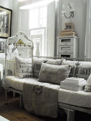 Cottage futon frame