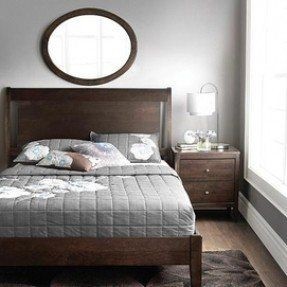 Dark brown room
