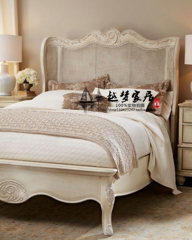 Distressed bedroom furniture white
