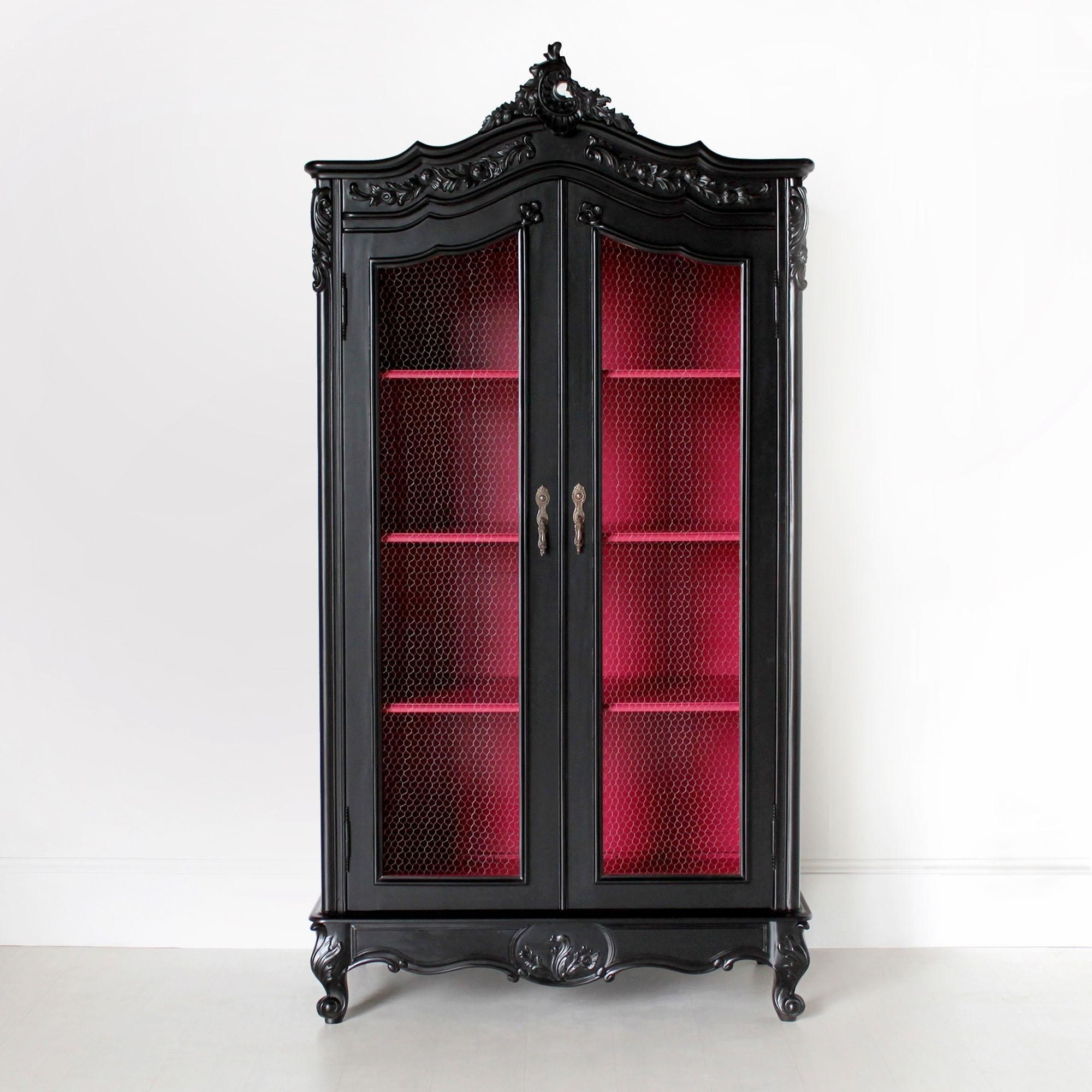 French curio cabinets