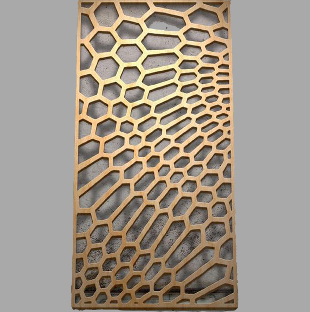 Laser cut metal screens